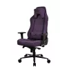 Gaming chair Arozzi Vernazza SoftFabric Purple — ergonomic design, adjustable armrests and height