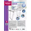 Clothes dryer LAMART LT8104 size 15 M — rotary outdoor/indoor drying rack, 15 m line length