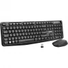 Ultron UMC300 Keyboard + Mouse Set - RF Wireless German Black (364180)