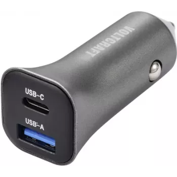 VOLTCRAFT CPS-38W/ 2 VC-RA381 VC-13990870 USB-Charger Vehicle Ausgangsstrom (max.) 3 A 2 x USB-A, USB-C® Socket (VC-13990870)