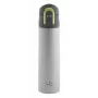 Thermos bottle Jata Mod. 826 Hiking 500 ml stainless steel grey
