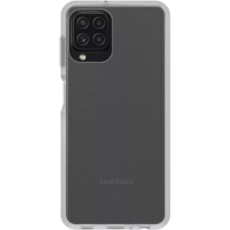 React + Trusted Glass transparent protective case + screen protector for Samsung Galaxy A22