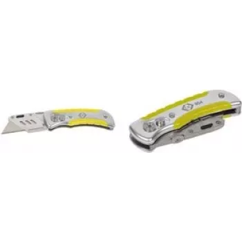 Utility knife C.K Tools T0954 Grey Yellow Snap-off blade