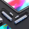 USB hub QOLTEC 53792, USB-C 3.1 to 4‑port (USB 3.0 x1, USB 2.0 x3)