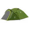 Coleman Dome Tent Darwin 4 Plus Blackout — 4-person tunnel tent with porch, Dark Green/Light Green