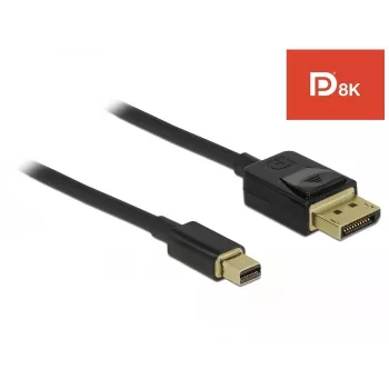 DisplayPort cable DeLOCK 84927 Mini DisplayPort 1 m Black