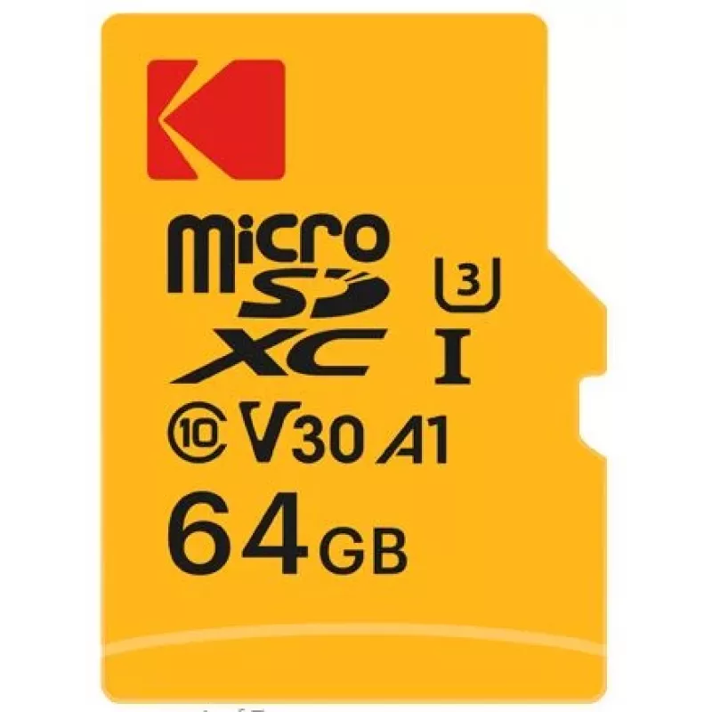 Flash Memory Kodak 64GB UHS-I U3 Ultra EKMSDM64GXC10HPRK