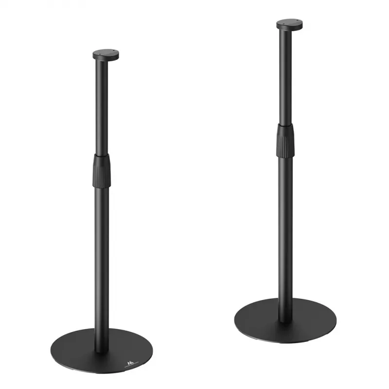 Floor stand MACLEAN MC-496 for Sonos Era 100 and 300, adjustable height 682–1068 mm