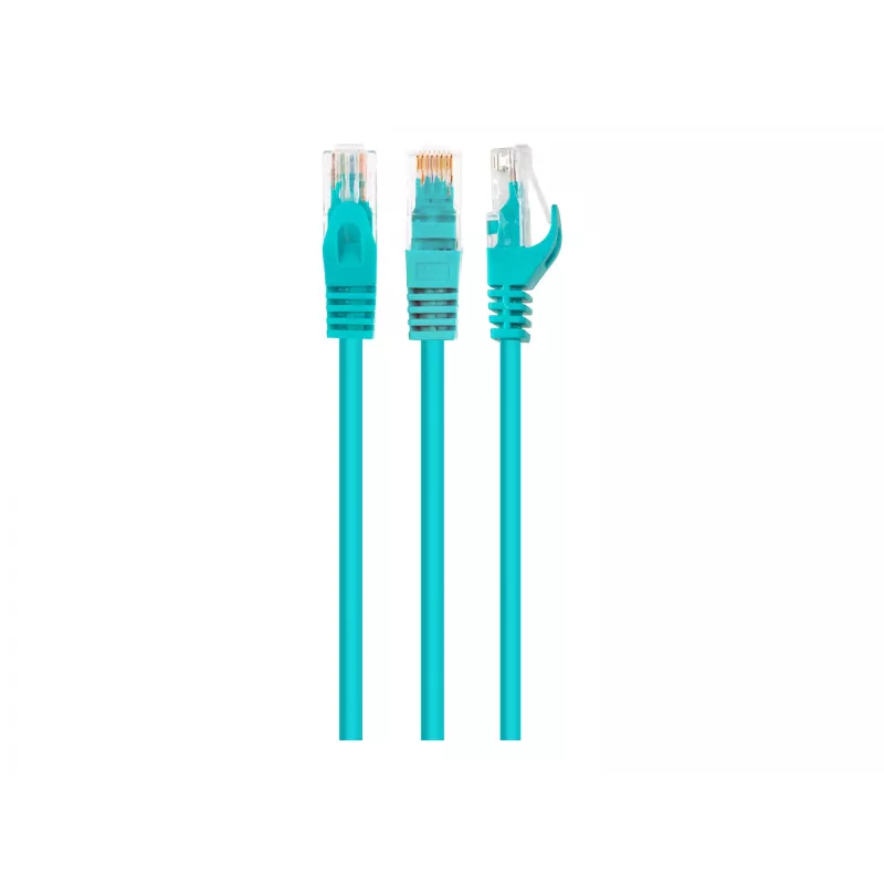 Network cable GEMBIRD Cat6 U/UTP (UTP) PP6U-1.5M/G — 1.5 m, RJ-45 to RJ-45, green