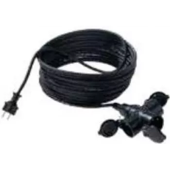 Power cable Bachmann 343.175 Black 10 m