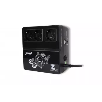Uninterruptible Power Supply Infosec Z1 Zenergy Cube EX 600 0.6 kVA 3 AC outlets