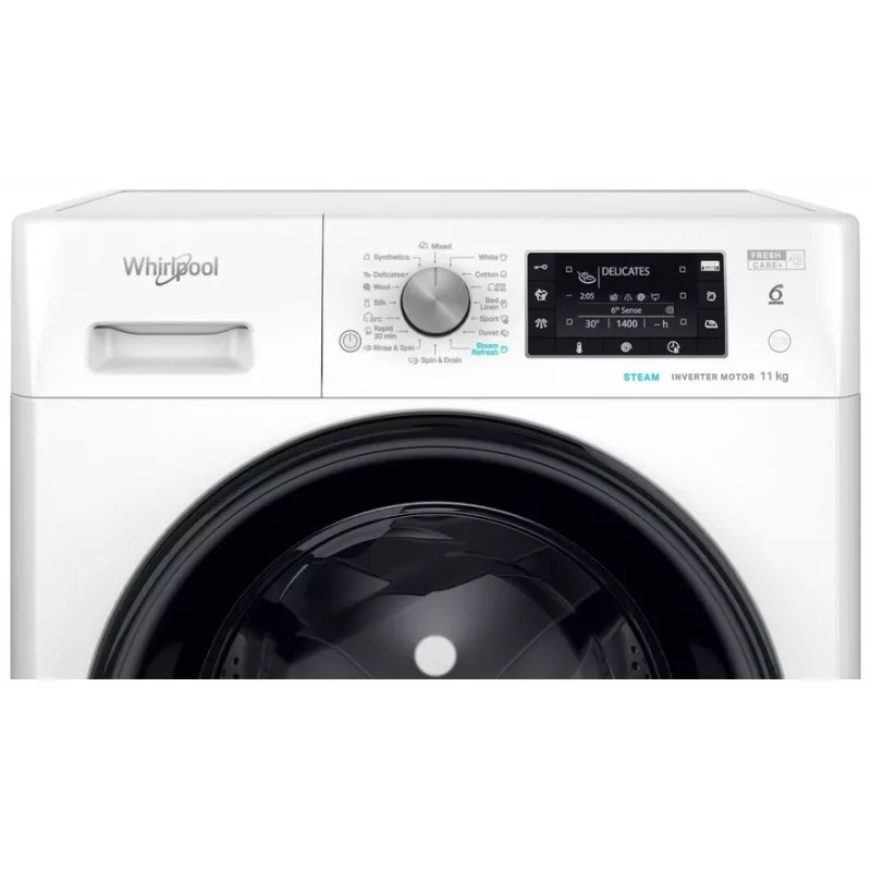 Indesit FFD 11489 BV EE Washing machine, A, Front loading, Washing capacity 11 kg, 1351 RPM, Depth 60.5 cm, White | Whirlpool
