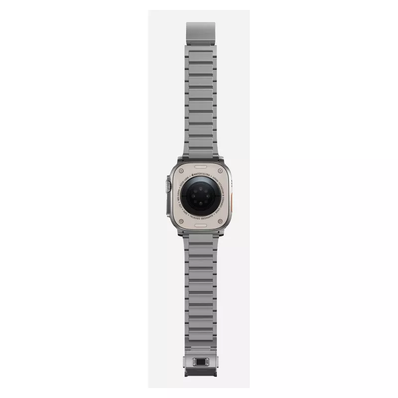 NOMAD Titanium Band for Apple Watch 46mm/49mm Silver