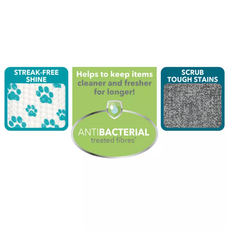 Cleaning pads Beldray Antibac Pet Plus+ LA034177CDUEU7 – disposable antibacterial pet cleaning pads