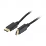 Cable Video DisplayPort 1.2, ST/ST, 1,0m, Ultra HD 4k*2k 3840*2160@60hz 4:4:4, 8 Bit, CCS, Synergy 21 (S215438V2)