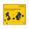 Active car holder DELOCK 66939 for mobile phones — suction cup mount, Black/Grey, wireless charging compatible