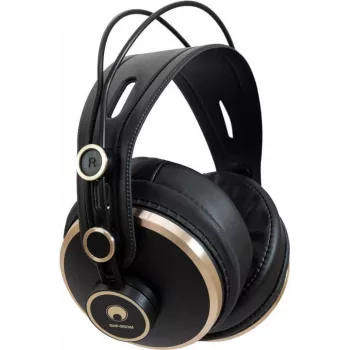 Closed-back monitoring headphones Omnitronic SHP-950M with 40 mm drivers