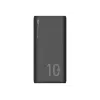 Portable charger Silicon Power QP15 10000 mAh, LiPo, 2x USB-A + 2x USB-C, Micro-USB input, black