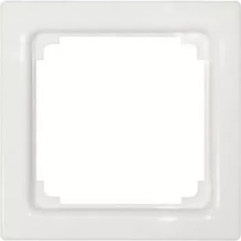 Wall switch module JUNG LS 961 Z WW White — thermoplastic, screwless design