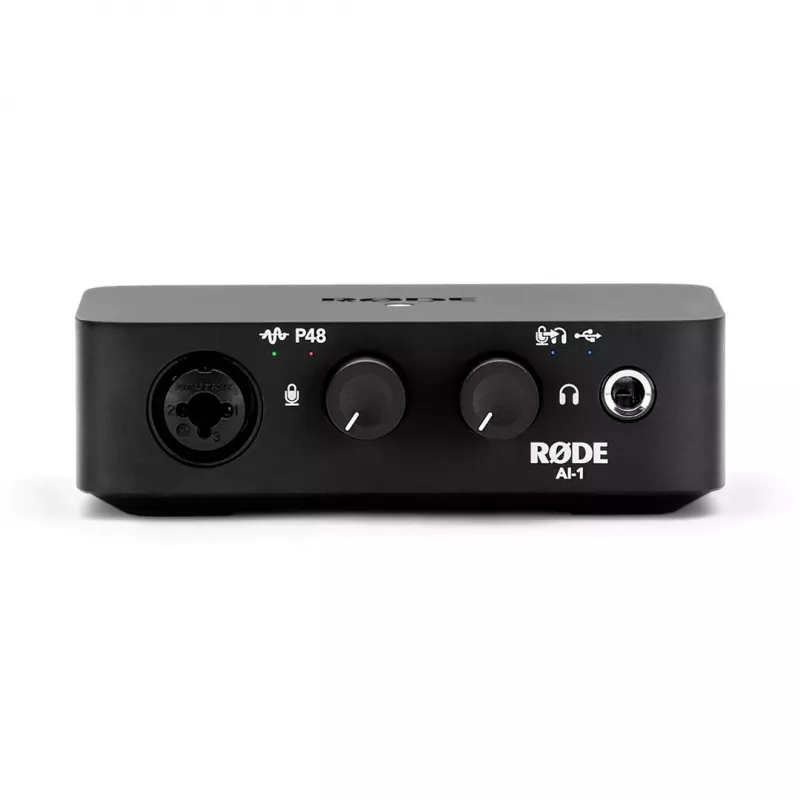 RODE AI-1 USB Audio interface A-A preamplifier 24 bit 96 kHz Black