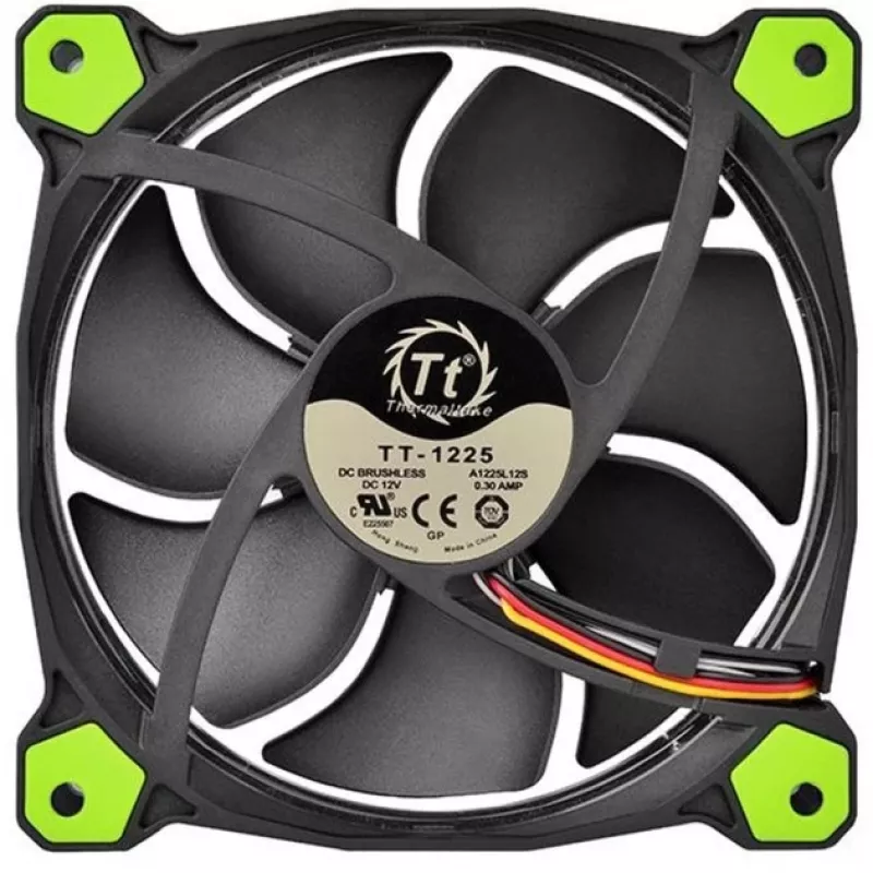 Fan Thermaltake Riing 14 CL-F039-PL14GR-A 14 cm Black Green