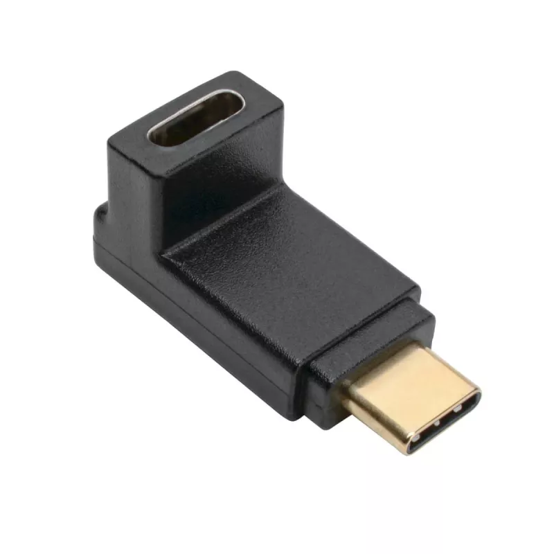 Tripp Eaton Tripp Lite Series USB C to USB Type C Adapter Converter Right Angle M/F 10Gbps 3A - USB-Adapter - 24 pin USB-C (M)