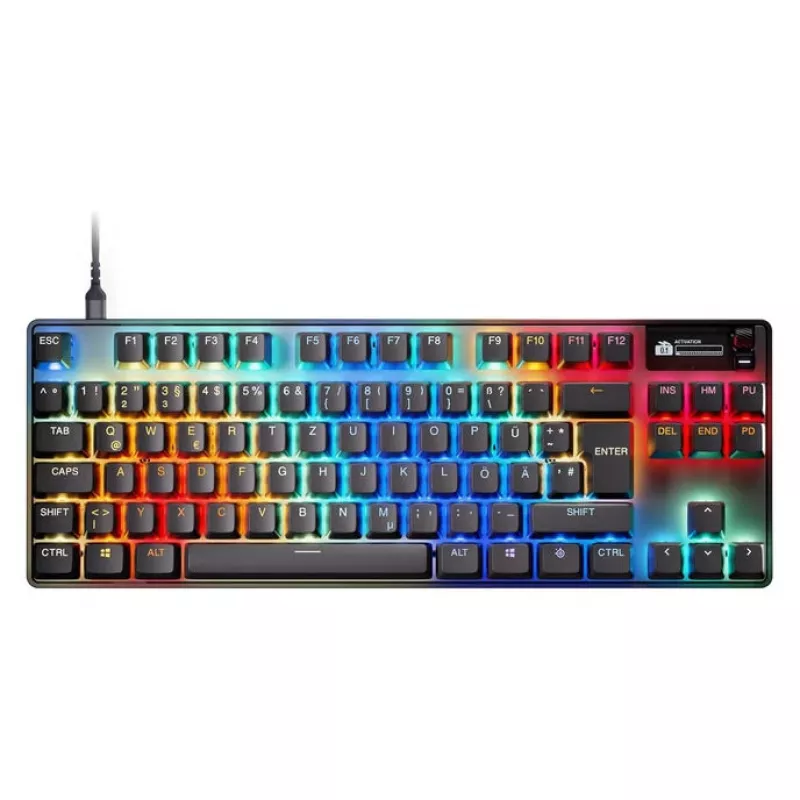 Mechanical Gaming Keyboard STEELSERIES Apex Pro TKL Gen 3 OmniPoint — Tenkeyless, Adjustable Actuation, Compact Layout