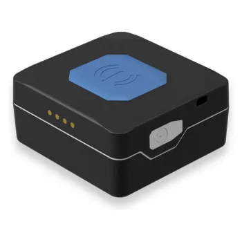 GPS personal tracker Teltonika TMT250 — black, 0.128 GB memory, Li‑Ion 3.8 V, up to 8 h battery