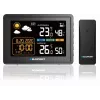 Weather station BLAUPUNKT WS30BK with wireless outdoor sensor, color LCD, clock, alarm, barometer, °C, 1 sensor