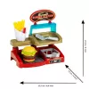 Play Burger Shop set KLEIN 7336 — compact design, easy-to-clean children's role-play toy