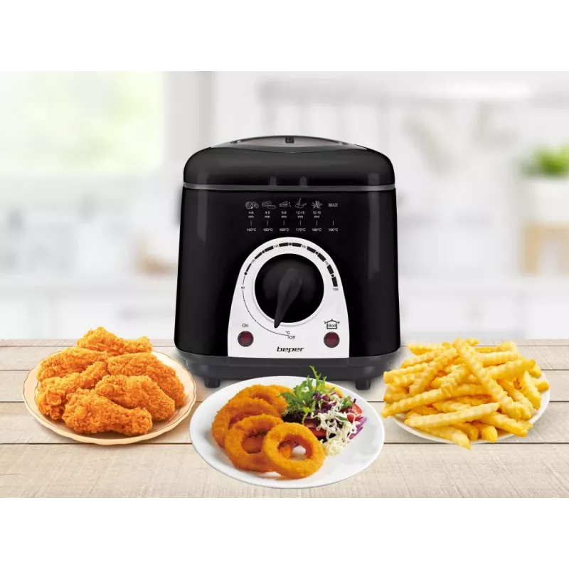 Electric fryer Beper P101FRI100, 1000W power, 2 L capacity