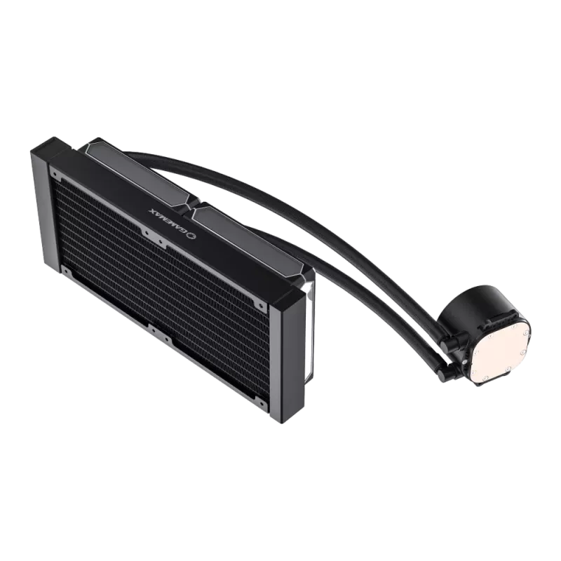 Gamemax | CPU Liquid cooler | ICEBURG 240 DIGITAL | Black