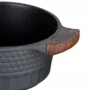 Kitchenware Resto Kitchenware Capella 2.6 L Round Black Wood