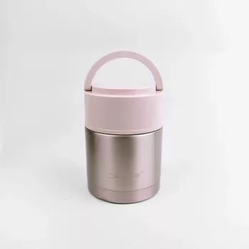 Thermos vacuum flask Maestro MR-1636 0.6 L stainless steel, gold, 110 mm Ø, 155 mm height