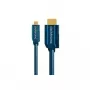 Micro-HDMI+Adapter Cable Ethernet(HDMI A/HDMI Micro D) - 2,0 m high-speed adapter HDMI to Micro-HDMI
