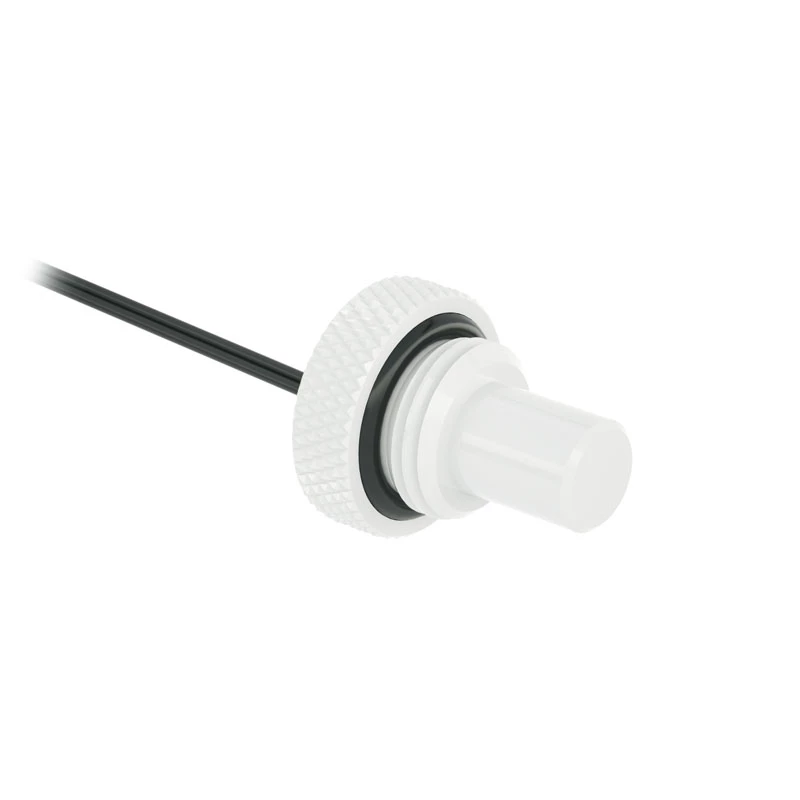 Barrow temperature sensor G1/4 TCWDL-V1 w — inline probe, white housing