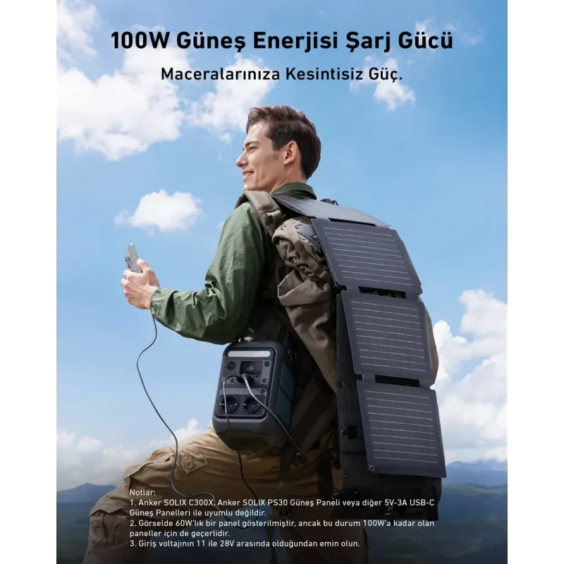 Anker SOLIX C300X portable power station 7 Lithium Iron Phosphate (LiFePO4) 90000 mAh