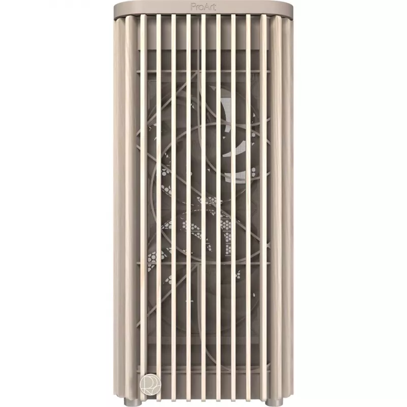 PC Case ASUS PROART PA401 WOOD TG PWM BEIGE housing — ATX, 503×225×412 mm, 2×3.5 inch/2×2.5 inch, GPU up to 315 mm