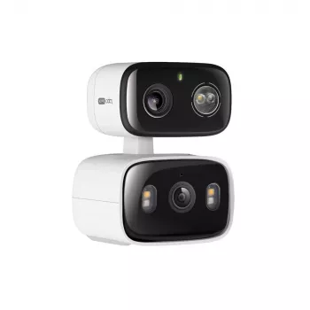 IP security camera TP‑LINK Tapo C246D — 3MP (2304×1296), 2.8 mm, 107.8° FOV, PTZ dual-lens, IP65, Wi‑Fi/Gigabit, microSD up to 512 GB