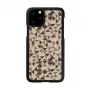 Phone case man and wood for iPhone 11 Pro — mono triangle black, protective hard shell