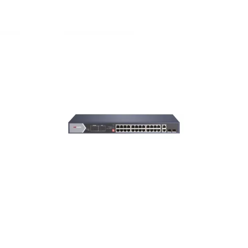 Hikvision DS-3E0528HP-E Network Links Unmanaged Gigabit Ethernet (10/100/1000) PoE Support Blue