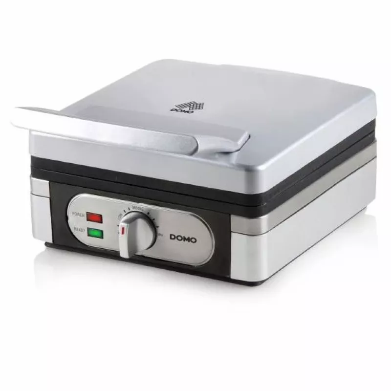 Waffle Maker Domo DO 9047 W 2 waffle(s) 1400 W Silver