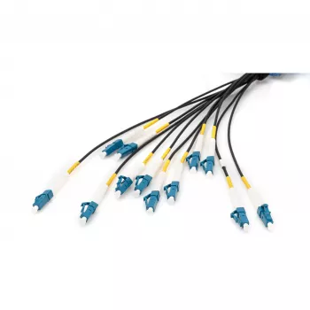 Digitus Pre-assembled Fiberglass Universal Breakout Cable 12 Fibers LC/UPC 50m