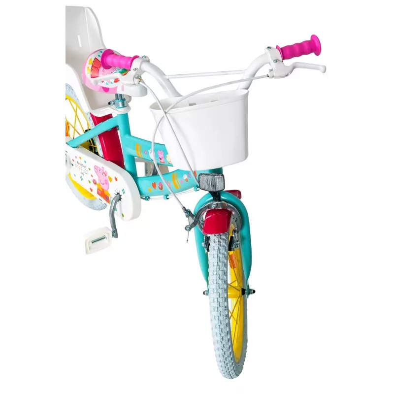 Children's bicycle Toimsa TOI1698 16-inch with Peppa Pig graphics, suitable for ages 3–6