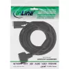 InLine DVI-D cable 24+1 M/F, Dual Link, 2 ferite cores, 3m