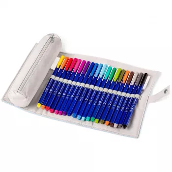 Felt pen Staedtler triplus color 323 — assorted fibre tip, 20 colours, 1 pc