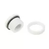 Cooling accessory BitsPower BP-DWWP-C04 — brass white finish for PC liquid cooling