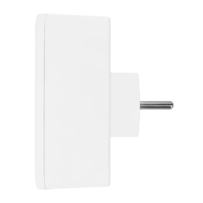 Power splitter MACLEAN MCE249 F/W — 2x mains sockets (16A + 6A) and 4x USB (2x A, 2x C PD 20W)