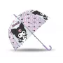 Umbrella Kids Euroswan Kuromi — transparent manual children's umbrella