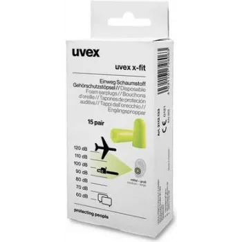 Reusable ear plug Uvex 2112133 Green 15 pc(s)